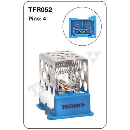 Tridon Heater Fan Resistor TFR052