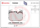 P06096N Prime Ceramic brake pad belongs to Brembo Premium Line