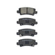 REAR DISC BRAKE PADS - TOYOTA COROLLA ZZE122R 01- DB1920F