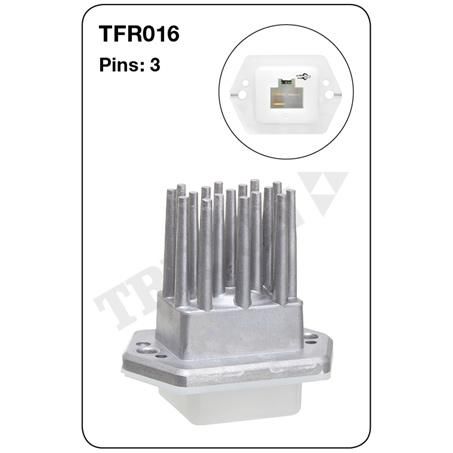 Tridon Heater Fan Resistor TFR016
