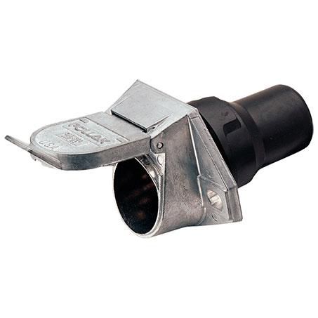 Narva Trailer Socket 7 Pin Round Large - Metal