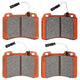 RDA GP MAX LOW METALLIC BRAKE PAD SET MERCEDES-AMG BENZ RDB1320