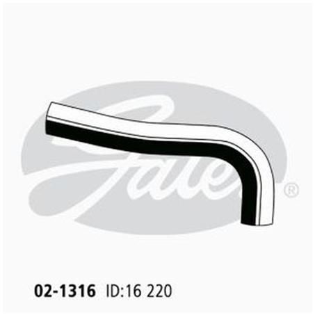 Gates Moulded Heater Hose 02-1316