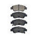 RDA GP MAX LOW METALLIC BRAKE PAD SET HONDA RDB1262