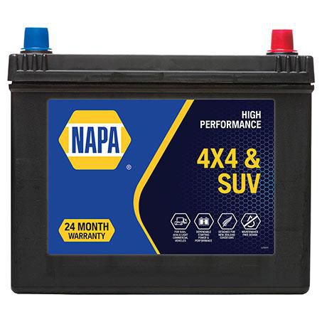 NAPA High Performance Battery 260L x 174W x 202Hmm 580CCA 12V