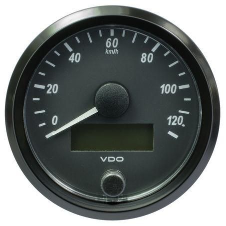 VDO SingleViu Speedometer 0-120km 80/85mm A2C3832910030