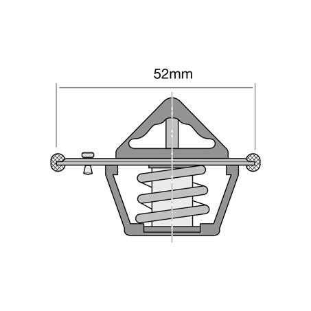 Tridon Thermostat 52mm - 82 Degrees C TT445-180