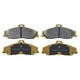 RDA EXTREME HEAVY DUTY BRAKE PAD SET FORD MAZDA RDX1366SM