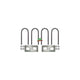SAS AUTO PARTS LOWERING BLOCK KIT LB230-2