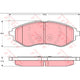 TRW Brake Pad Set (DB1725/DB1728)