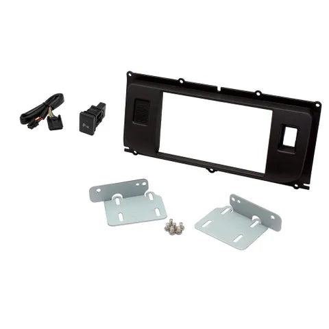 Land Rover Evoque Stereo Fitting Kit (2011-2018) | 5" Display Replacement, Black Facia & Harness