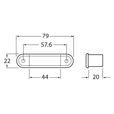 Hella 470 Ledlight Bar 9-33V Hi-Beam 95951001