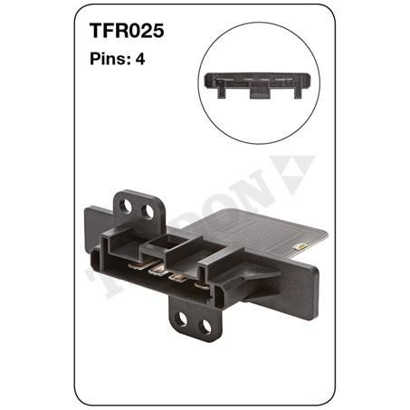 Tridon Heater Fan Resistor TFR025