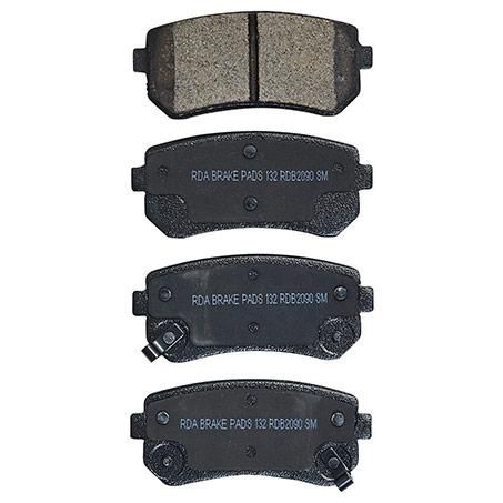 RDA GP MAX LOW METALLIC BRAKE PAD SET HYUNDAI KIA RDB2090