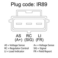 OEX Alternator 12V 225A Valeo Style - Confirm by OE number VXA036