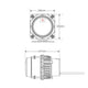 LED Autolamps 12/24V 90Mm Hi/Low +Park HL92