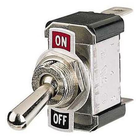 Narva Metal Toggle Switch Off/On SPST (Contacts Rated 20A at 12V) 100 Pce