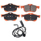 RDA BRAKES RDA GP Max General Purpose Low Metallic Brake Pad Set RDB2004