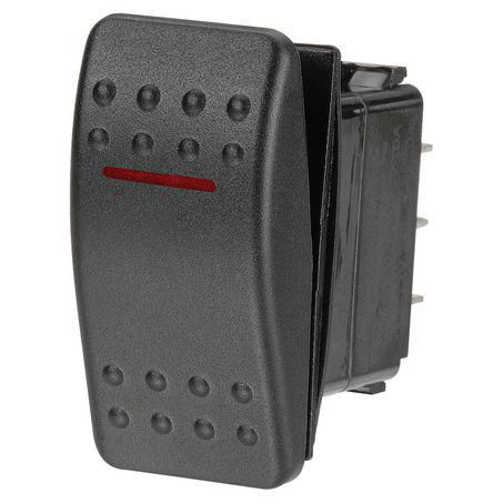 Narva SEALED ROCKER SWITCH OFF/ON SPST RED LED 20A AT 12V