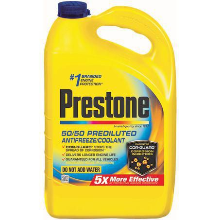 TINKR PRESTONE 50/50 ANTI-FREEZE COOLANT 3.78L