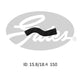 Gates Heater Hose 02-1259