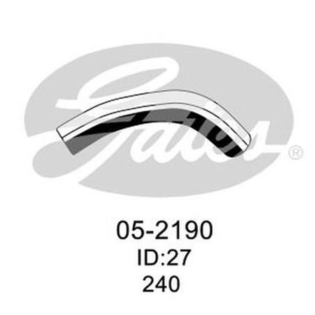Gates Radiator Hose Lower 05-2190
