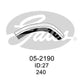 Gates Radiator Hose Lower 05-2190