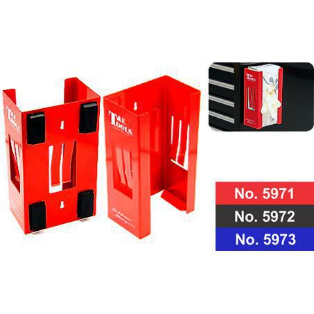 T & E TOOLS T&E Magnetic Glove/Tissue Dispenser Black 5972