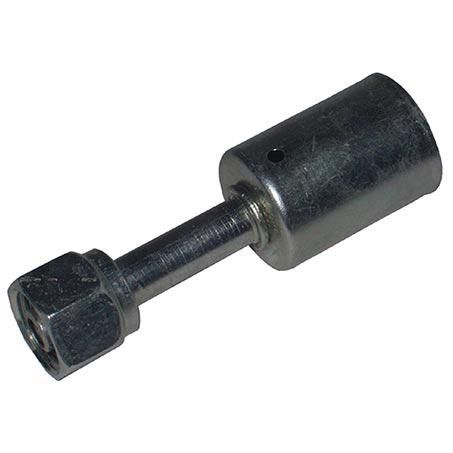 Atco Steel Fitting # 6 FOR - Beadlock Step Up #8 Straight SBX1305