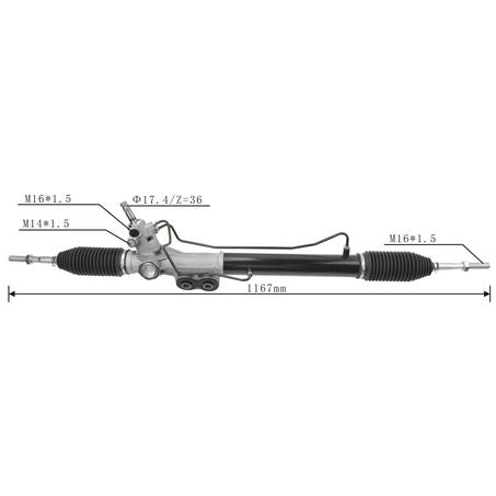 SAS AUTO PARTS SAS Steering Rack Assembly SR1001
