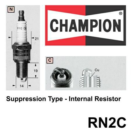 Champion Small Engine Spark Plug RN2C