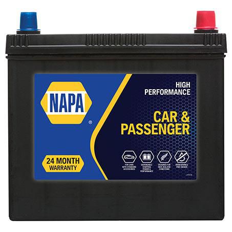 NAPA High Performance Battery 238L x 129W x 201Hmm 400CCA 12V
