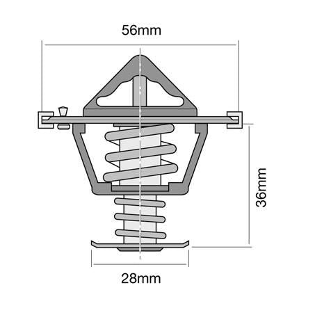 Tridon Thermostat - 82 Degrees C TT1728-180
