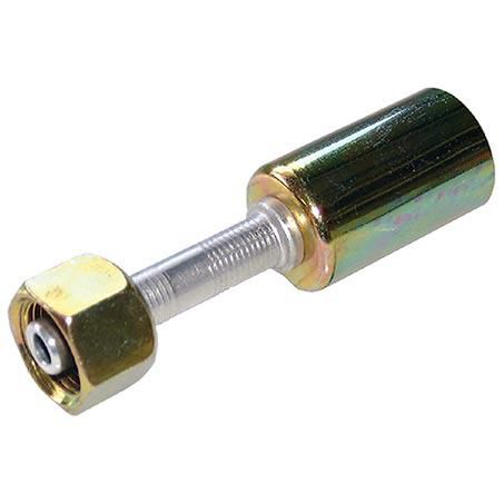 Atco Aluminium Fitting # 6 FOR - Beadlock #6 Straight BLX1301