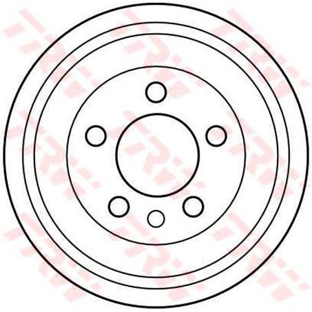 TRW BRAKE DRUM