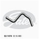 Gates Moulded Heater Hose 02-1474