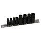 T & E TOOLS T&E Square Sockets For Taps 8pc T0800