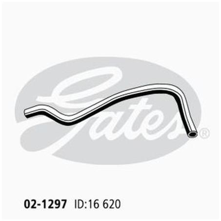 Gates Moulded Heater Hose 02-1297