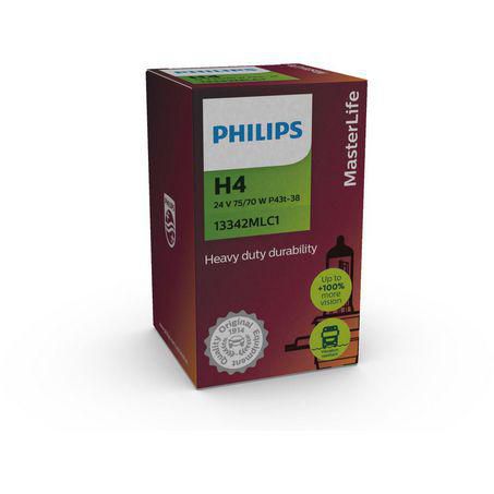 PHILIPS H4 24V 70W MASTERLIFE 13342ML