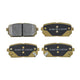 RDA Brakes Extreme Heavy Duty Brake Pad Set RDX2166SM