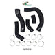 CATERAN TURBO INTERCOOLER HOSE KIT MIT-516