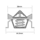 Tridon Thermostat 38mm - 89 Degrees C TT207-192
