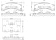FRONT BRAKE PAD SET GM VARIOUS - P18004N