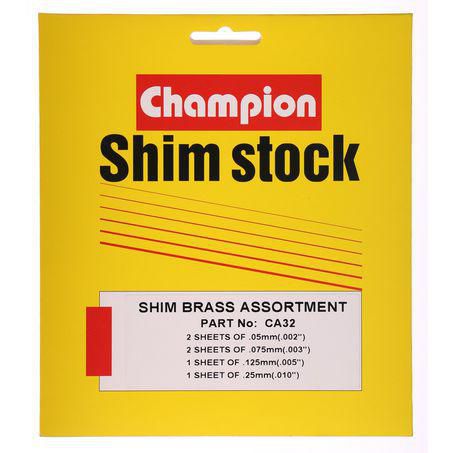 CHAMPION AUTO PARTS Champion Brass Shims Y CA32
