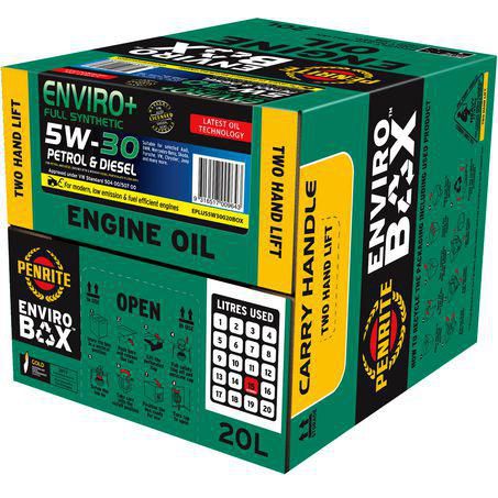 Penrite Enviro+ 5W-30 Engine Oil Enviro Box 20L EPLUS5W30020BOX