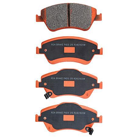 RDA BRAKES RDA GP Max General Purpose Low Metallic Brake Pad Set RDB2182