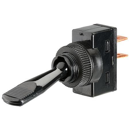 Narva Spring Toggle Switch Off/Momentary On SPST (Contacts Rated 20A @ 12V)