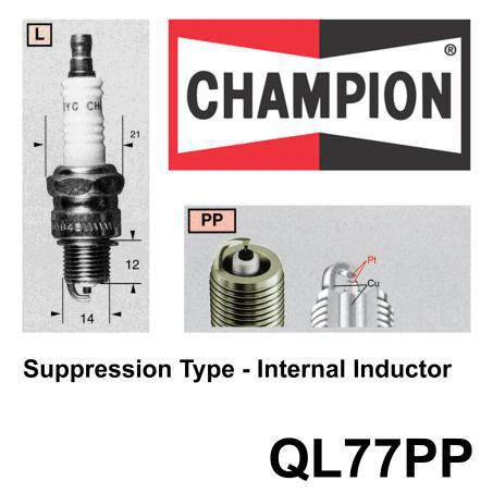 Champion Marine Spark Plug QL77PP