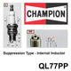 Champion Marine Spark Plug QL77PP