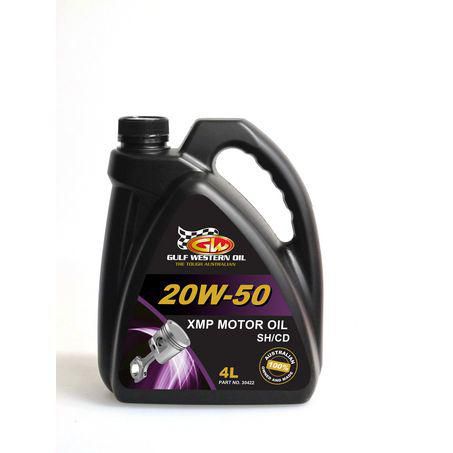 Gulf Western XMP 20W50 Motor Oil 30422
